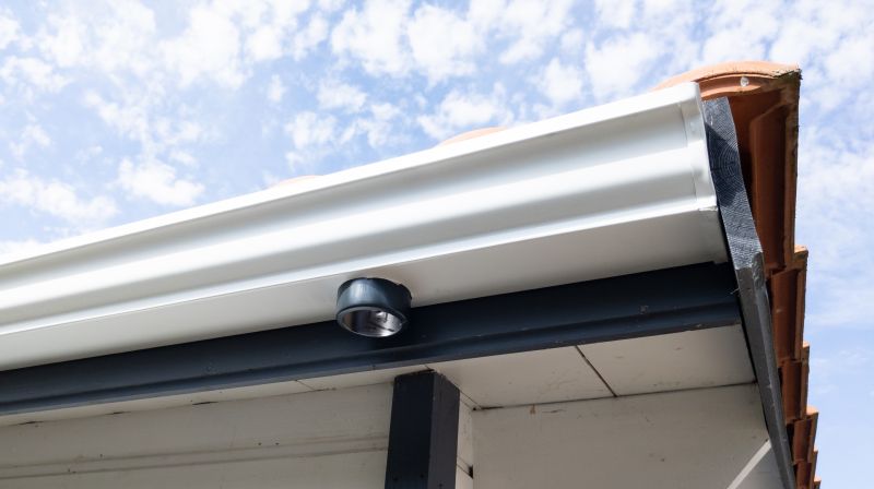 Rain Gutters Installation detail