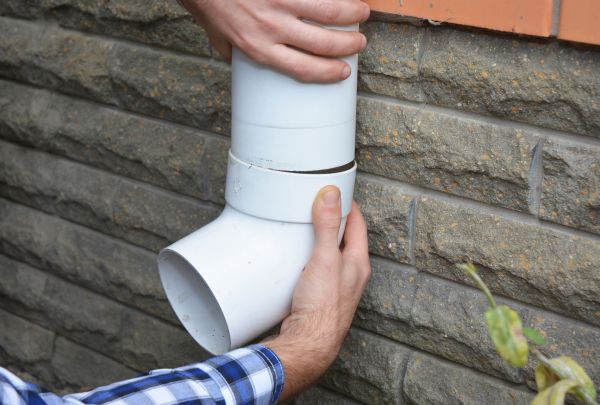 Drainage Downspout Repair in Columbia