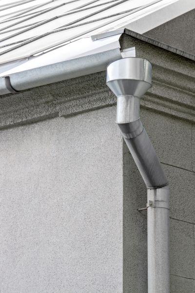 Galvanized Gutter Installation in Columbia