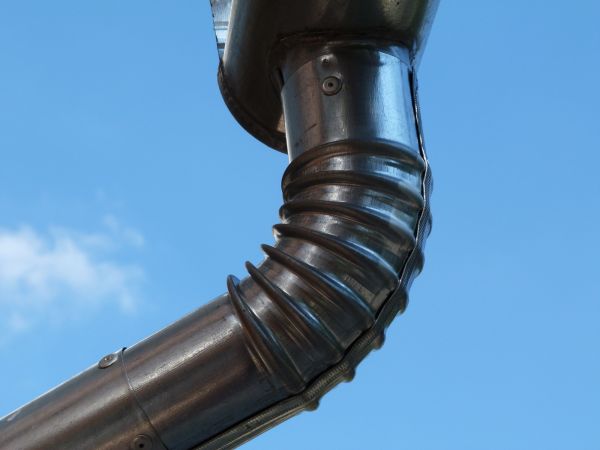 Metal Downspout Installation in Columbia